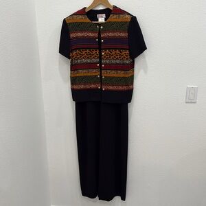 R&K Originals Black Dress and Jacket